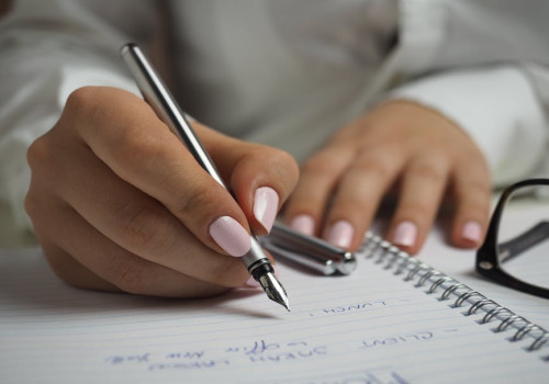 Wat betekent het spreekwoord wie schrijft die blijft?